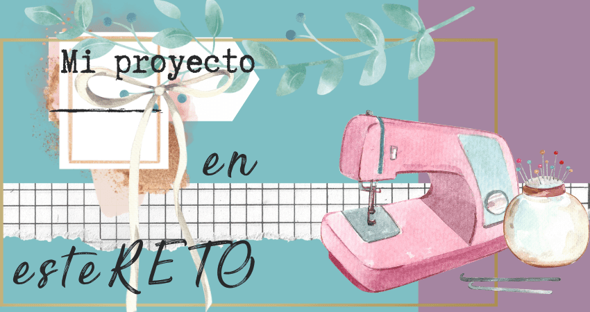 Cartel en tonos blancos, nergros y rosas para mi proyecto en este reto.